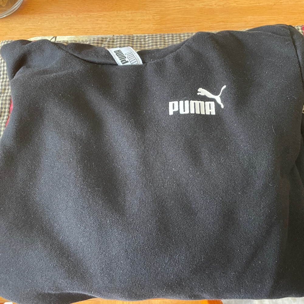 Puma pullover hooded sweatshirt